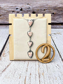 Be My Lover Heart Drop Necklace-Necklaces-Rae Collective, Women's Online Fashion Boutique Located in Phoenix, Arizona (Scottsdale Area)