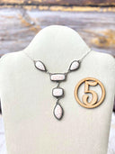 Pink Larimar Lariat Necklaces-Necklaces-Rae Collective, Women's Online Fashion Boutique Located in Phoenix, Arizona (Scottsdale Area)