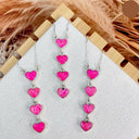 Falling For You Heart Stone Necklace-Necklaces-Rae Collective, Women's Online Fashion Boutique Located in Phoenix, Arizona (Scottsdale Area)