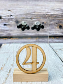 Mini Crystal Cluster Earrings-Earrings-Rae Collective, Women's Online Fashion Boutique Located in Phoenix, Arizona (Scottsdale Area)