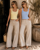 Lace Textured Square Top