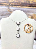 Pink Larimar Drop Necklace-Necklaces-Rae Collective, Women's Online Fashion Boutique Located in Phoenix, Arizona (Scottsdale Area)
