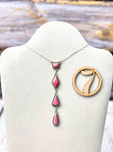 Thulite Drop Necklace-Necklaces-Rae Collective, Women's Online Fashion Boutique Located in Phoenix, Arizona (Scottsdale Area)