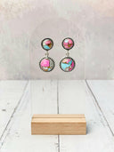 Cotton Kandy Drops Stone Earrings-Earrings-Krush Kandy, Women's Online Fashion Boutique Located in Phoenix, Arizona (Scottsdale Area)