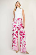 Resort Ready Printed Wide-Leg Pants-Pants-Rae Collective, Women's Online Fashion Boutique Located in Phoenix, Arizona (Scottsdale Area)