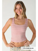 Lace Textured Square Top