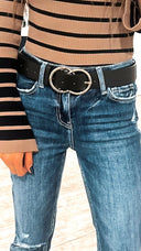 Double Trouble O Ring Belt-Belts-Rae Collective, Women's Online Fashion Boutique Located in Phoenix, Arizona (Scottsdale Area)