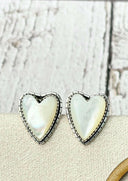 Love Is In The Air Heart Slab Earrings-Earrings-Rae Collective, Women's Online Fashion Boutique Located in Phoenix, Arizona (Scottsdale Area)