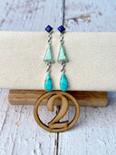 Paloma's Multi Stone Earrings-Earrings-Rae Collective, Women's Online Fashion Boutique Located in Phoenix, Arizona (Scottsdale Area)