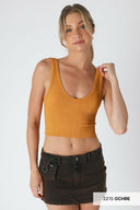 NIKIBIKI Reversible Herringbone Tank Top-Tanks-Rae Collective, Women's Online Fashion Boutique Located in Phoenix, Arizona (Scottsdale Area)