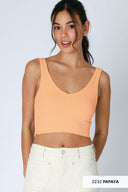 NIKIBIKI Reversible Herringbone Tank Top-Tanks-Rae Collective, Women's Online Fashion Boutique Located in Phoenix, Arizona (Scottsdale Area)