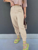 High Waist Cropped Pants-Rae Collective, Women's Online Fashion Boutique Located in Phoenix, Arizona (Scottsdale Area)