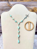 Opal Heart & Sterling Bow Necklace-Necklaces-Rae Collective, Women's Online Fashion Boutique Located in Phoenix, Arizona (Scottsdale Area)