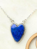Long Heart Stone Slab Necklace MADE TO ORDER-Necklaces-Rae Collective, Women's Online Fashion Boutique Located in Phoenix, Arizona (Scottsdale Area)