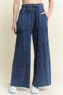Coastal Breeze Mineral Wash Pants-Pants-Rae Collective, Women's Online Fashion Boutique Located in Phoenix, Arizona (Scottsdale Area)