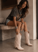 Bambi Fringe Western Boots