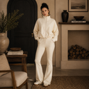 Aurielle Soft Sculpt Zip Pullover