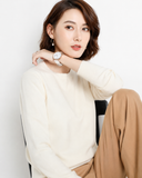 Everyday Luxe Fine Knit Pullover Sweater