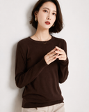 Everyday Luxe Fine Knit Pullover Sweater