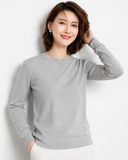 Everyday Luxe Fine Knit Pullover Sweater