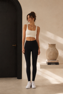 Ruched Side High Waisted Leggings