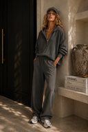 V-Neck Lightweight Hoodie