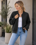 Between Plans Open-Front Everyday Jacket