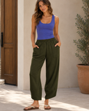 Easy Escape Wide Leg Pocket Pants