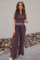 NIKIBIKI Vintage Ribbed High Neck Crop Top