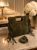 Lilly Large Fringe Suede Crossbody Bag | Pre-Order