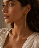 Étoile Cascade Tassel Drop Earrings