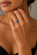 Celestial Bead Gemstone Ring S.No 8