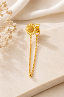 Cubic Zirconia Tassel Minimalist Single Earring