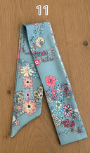 The Celeste Ribbon Twilly Scarf