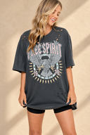 Pastel Free Spirit Graphic Tee