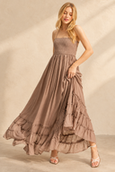 Twirl Away Tiered Maxi Dress