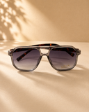 Desert Drive Tortoise Square Sunglasses