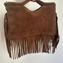 Cleo Suede Fringe Bag