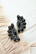 Half Cluster Kandy Stone Stud Earrings-Earrings-Krush Kandy, Women's Online Fashion Boutique Located in Phoenix, Arizona (Scottsdale Area)