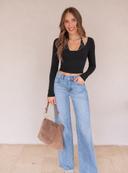 Elara Muse Layered Long Sleeve Top