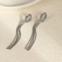 Étoile Cascade Tassel Drop Earrings