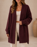 Everyday Canyon Knit Basic Long Cardigan