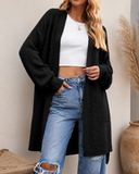 Everyday Canyon Knit Basic Long Cardigan