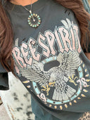 Pastel Free Spirit Graphic Tee-Graphic Tees-Rae Collective, Women's Online Fashion Boutique Located in Phoenix, Arizona (Scottsdale Area)