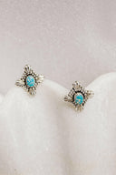 Coastal Charm Stone Stud Earrings-Stud Earrings-Rae Collective, Women's Online Fashion Boutique Located in Phoenix, Arizona (Scottsdale Area)