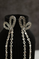 Half Of Me Bow Earrings-Stud Earrings-Rae Collective, Women's Online Fashion Boutique Located in Phoenix, Arizona (Scottsdale Area)