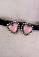 Ava Heart Stone Stud Earring | Multiple Stone Options-Stud Earrings-Rae Collective, Women's Online Fashion Boutique Located in Phoenix, Arizona (Scottsdale Area)
