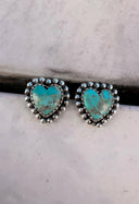 Ava Heart Stone Stud Earring | Multiple Stone Options-Stud Earrings-Rae Collective, Women's Online Fashion Boutique Located in Phoenix, Arizona (Scottsdale Area)