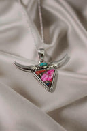Lassie's Wild Horn Stone Necklace-Chain Necklaces-Rae Collective, Women's Online Fashion Boutique Located in Phoenix, Arizona (Scottsdale Area)