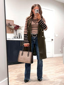 Sleek Double-Breasted Vest Coat-Vests-Rae Collective, Women's Online Fashion Boutique Located in Phoenix, Arizona (Scottsdale Area)